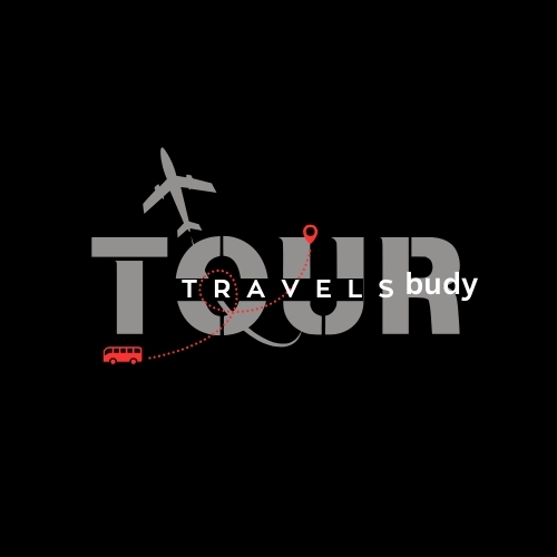 Black Simple Travel Logo